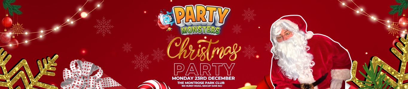 party monsters christmas party sidcup